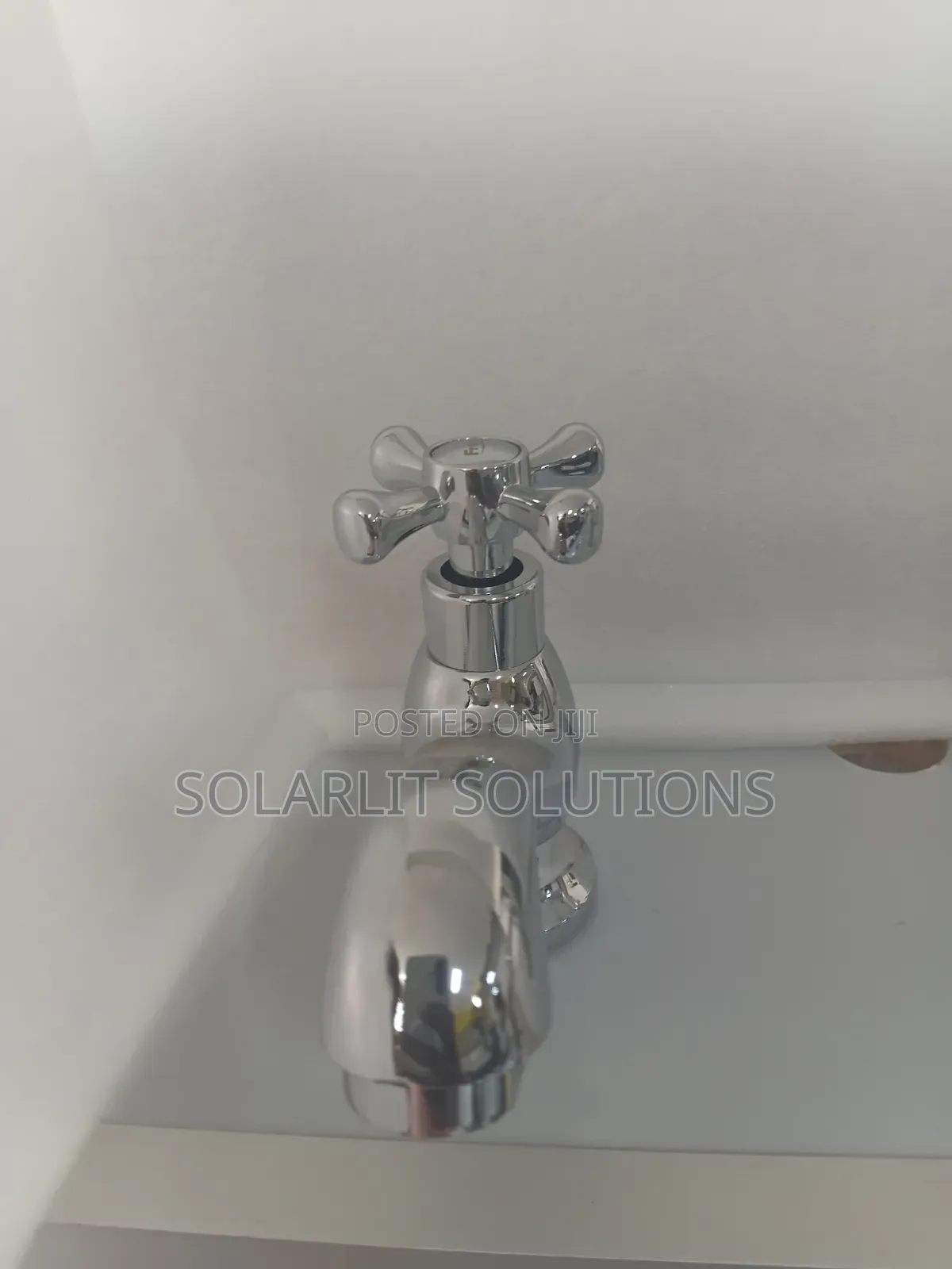 Frencia Classic Crosshead Pillar Tap (Polished Chrome)