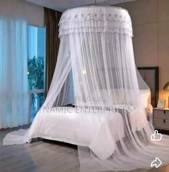 *Restocked !!Round Mosquito Nets*
 *Size:* 4*6, , 5*6 Bed