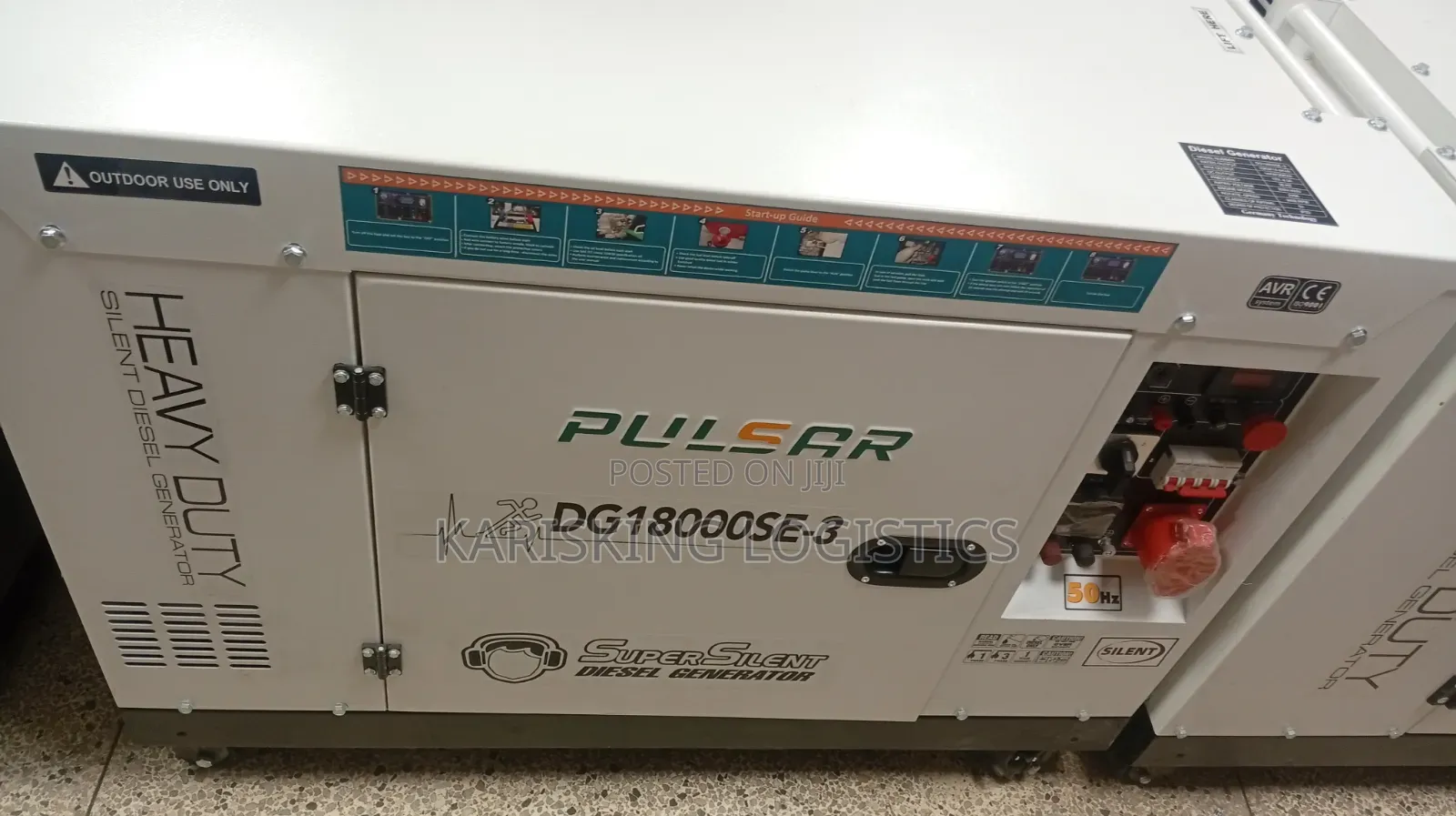 Original 18/20kva Pulsar Air Cooled Diesel Three Phase