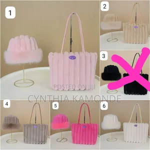 2 in 1 Ladies Fur Bags