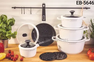White 12 Pieces Nonstick Edenburg COOKWARE