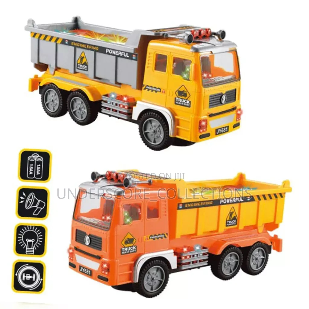 Yellow Dump Truck Toy