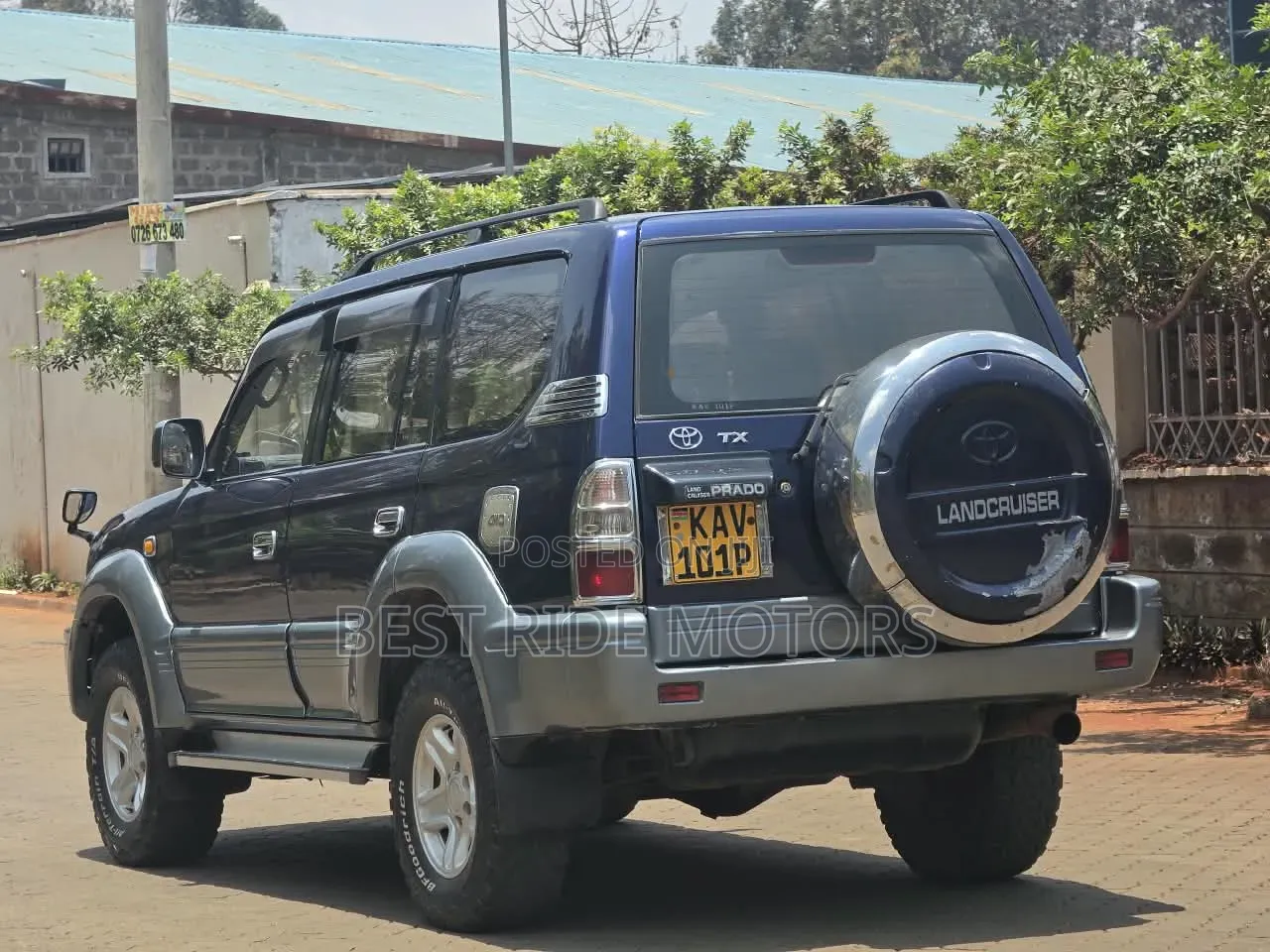 Toyota Land Cruiser Prado 3.0 TD 2000 Blue