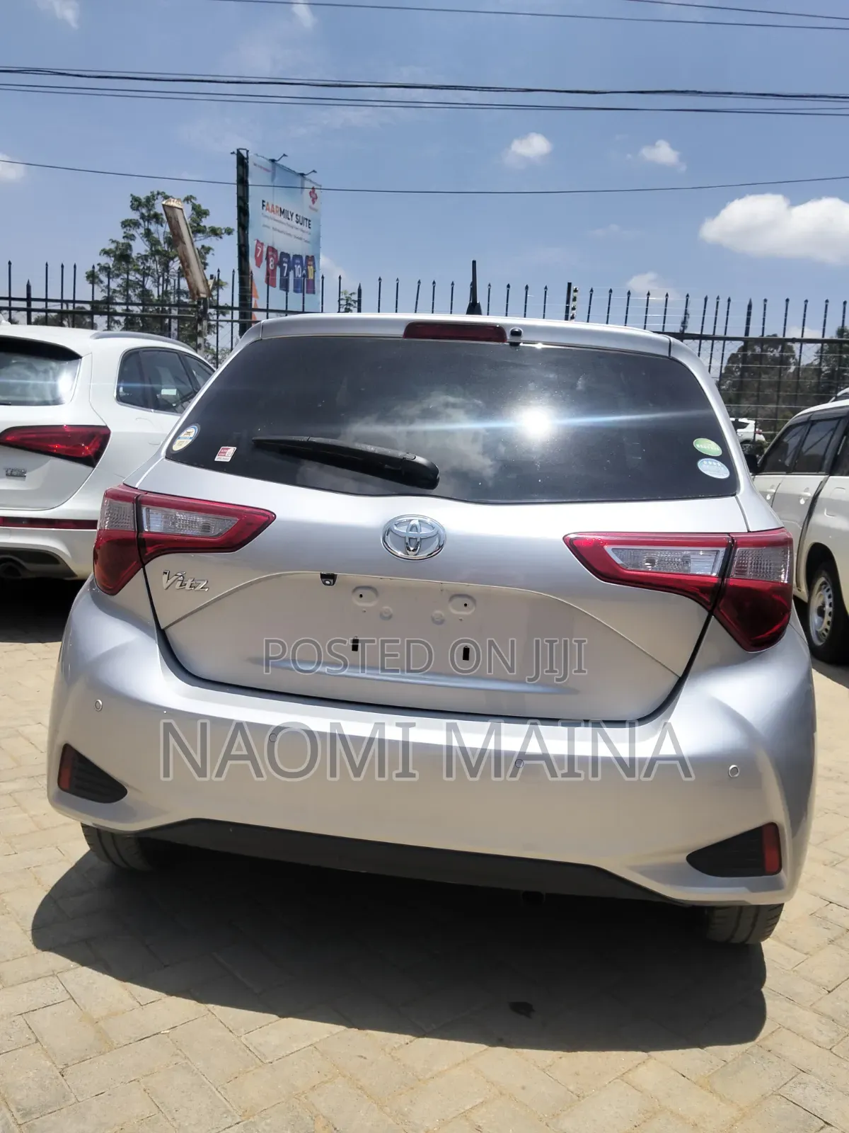 Toyota Vitz 1.3 AWD 5dr 2019 Silver