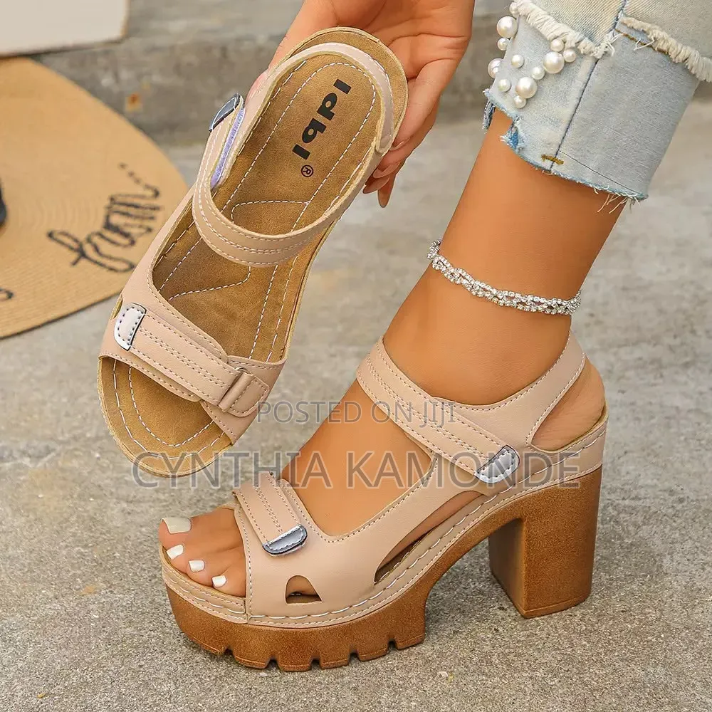 Platform Chunky Heels