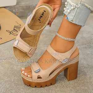 Platform Chunky Heels