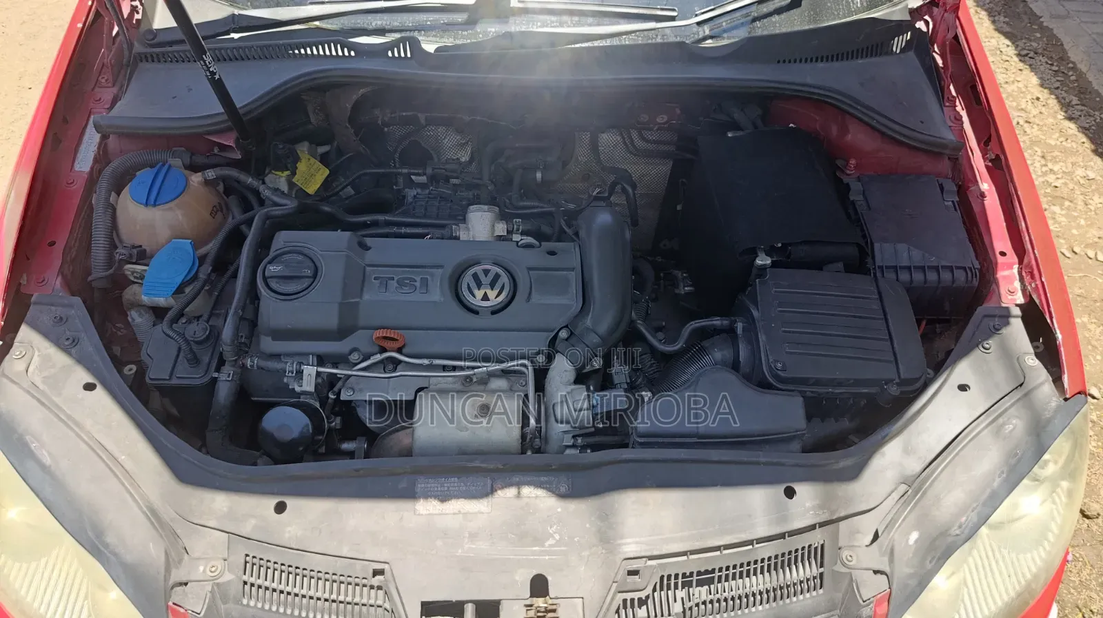 Volkswagen Golf 2009 Red