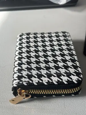 Houndstooth Cardholder Wallet