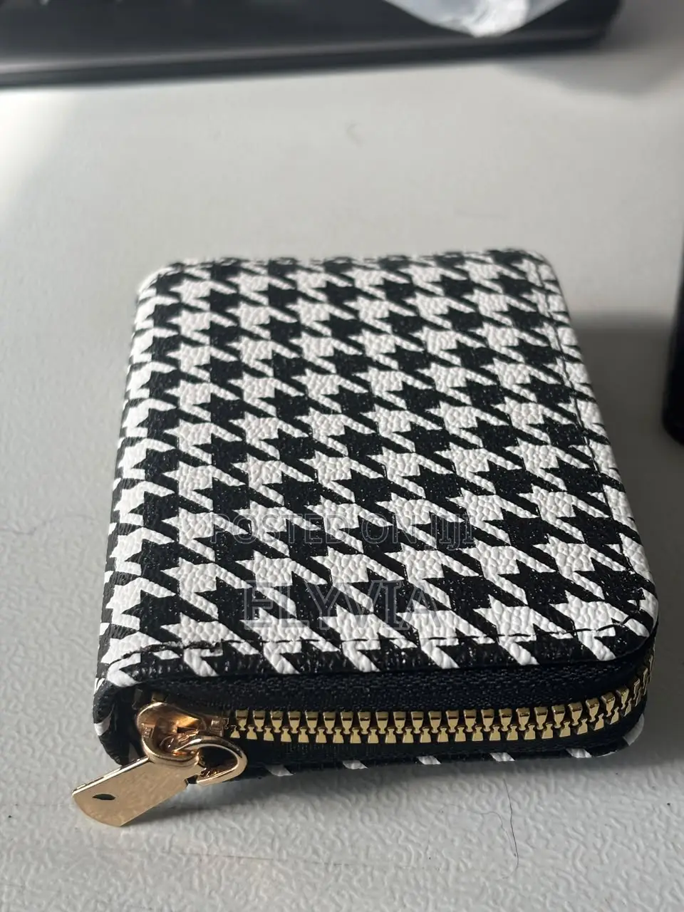 Houndstooth Cardholder Wallet