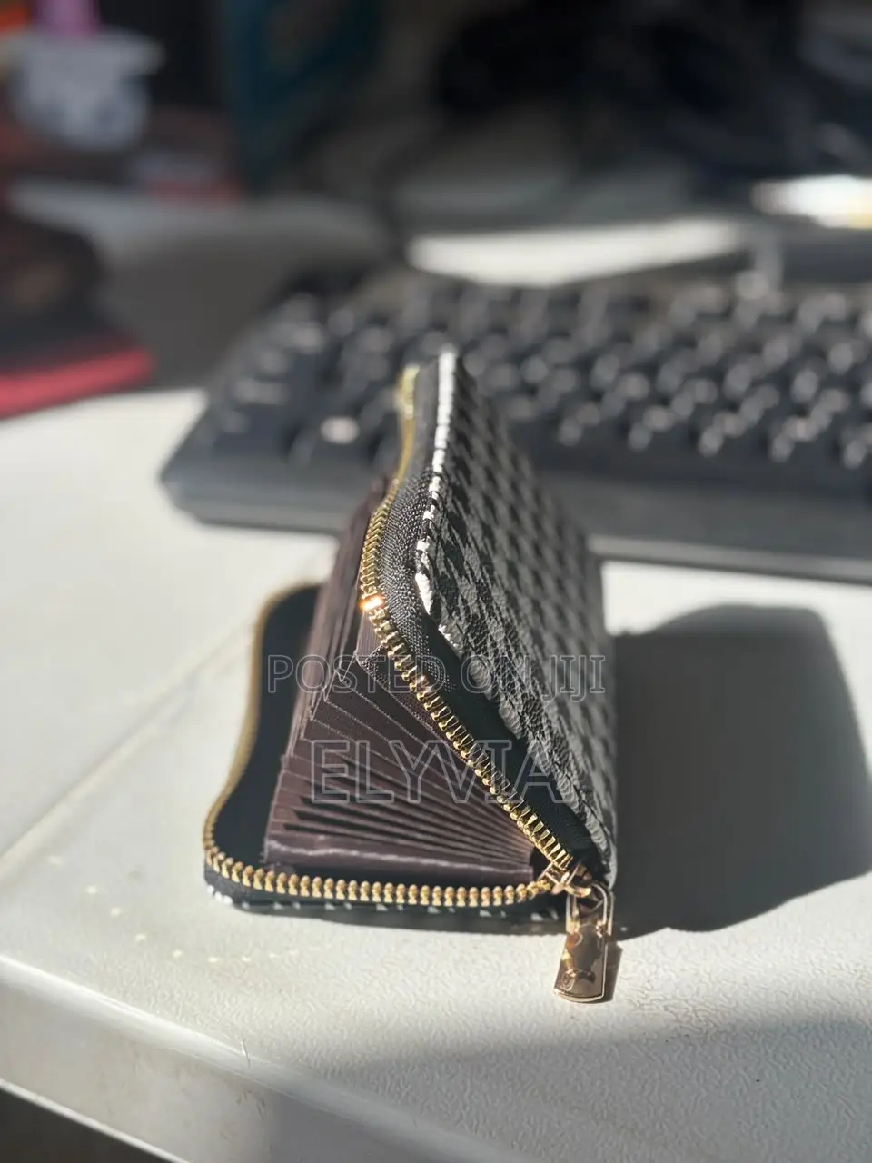 Houndstooth Cardholder Wallet