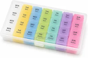 Weekly Pill/Tablet Organizer