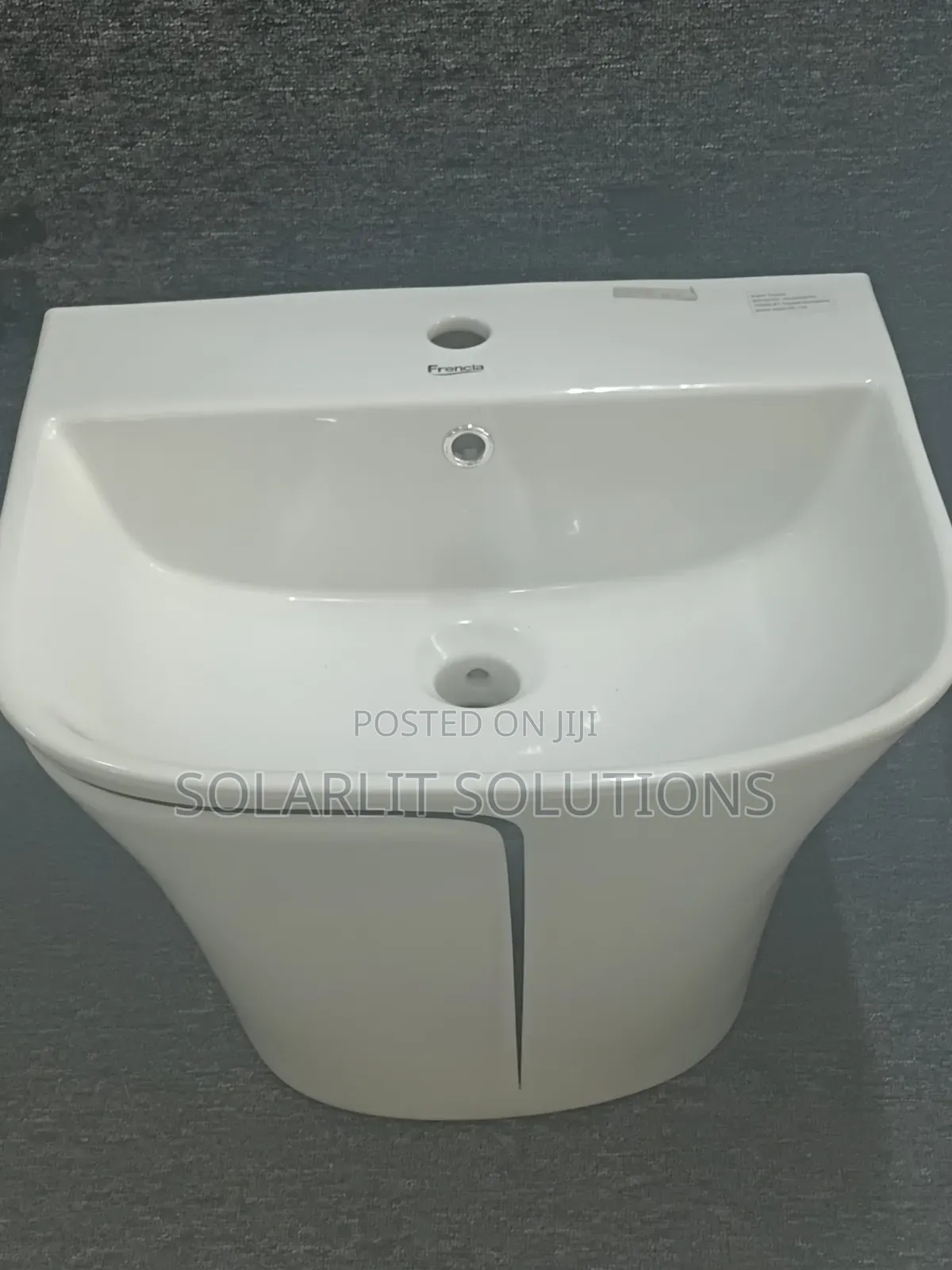 Frencia Wall-Hung Ceramic Basin (HB788)