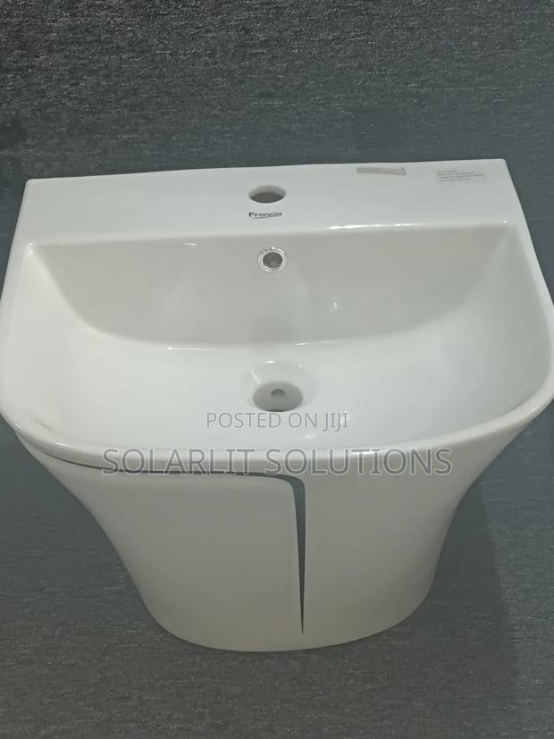 Frencia Wall-Hung Ceramic Basin (HB788)