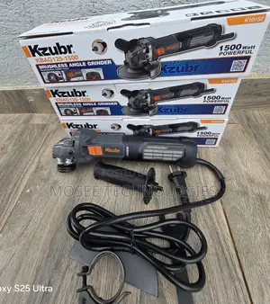 Kzubr 4-Inch Brushless Angle Grinder 1500W