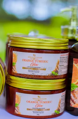 SheaNile Glow Orange Tumeric Body Scrub