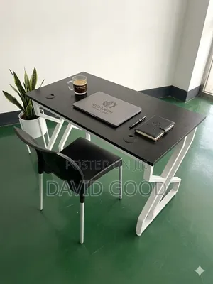 Double Frame Table White