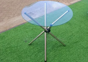 Modern Glass Top Cake Table Gr3