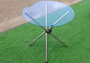 Modern Glass Top Cake Table Gr3