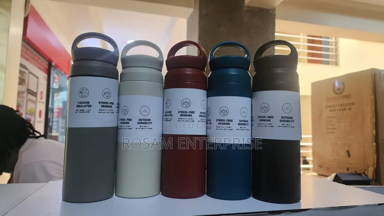 Premium Portable Insulated Thermal Flask