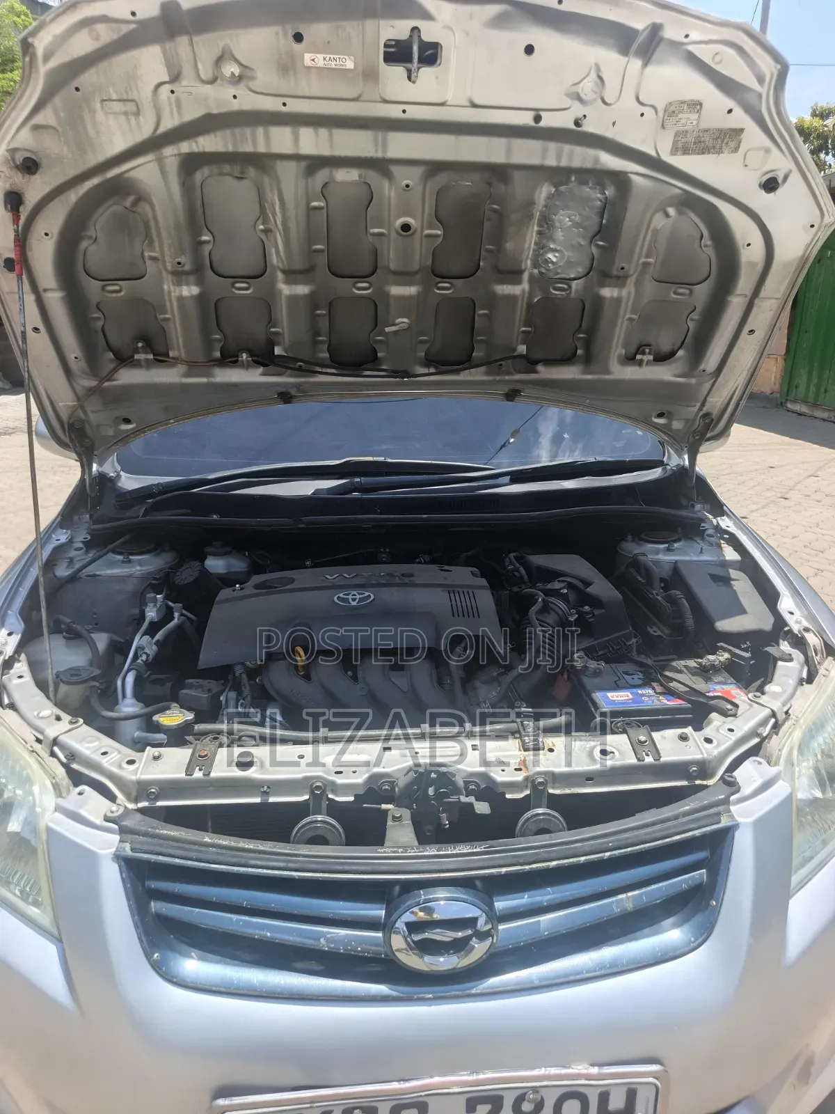 Toyota Corolla Fielder 2008 Silver