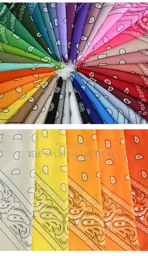 Custom Headscarves Unisex Outdoor Polyester Printed Square