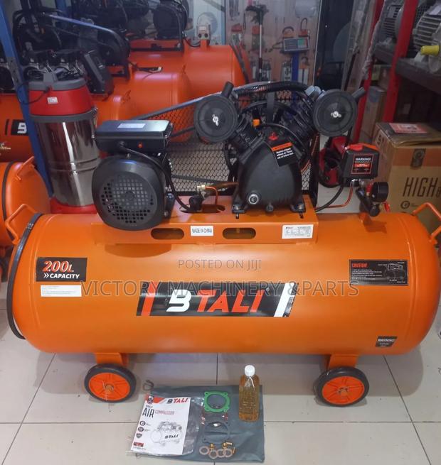 BT 200BDAC Belt Driven 2-Piston Compressor - main view