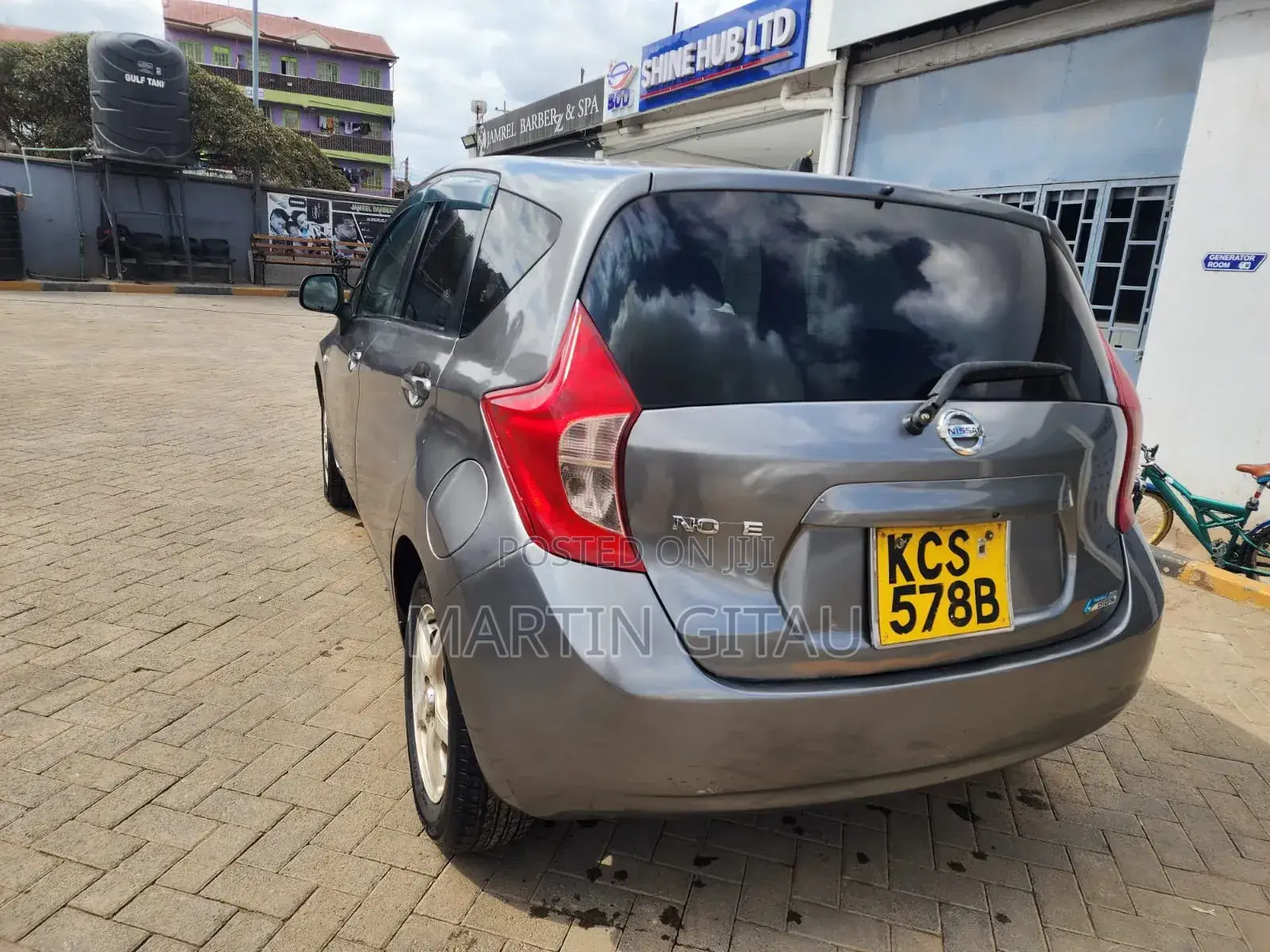 Nissan Note 2012 Gray