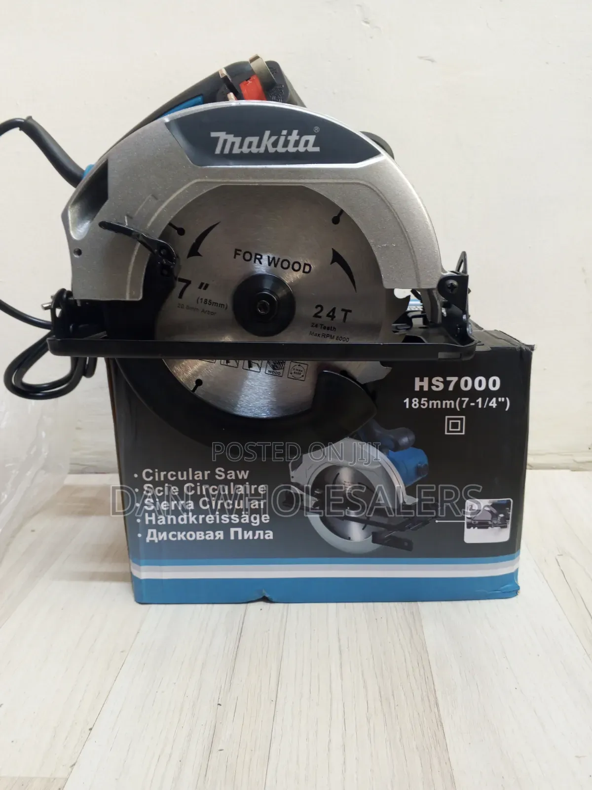Heavy Duty 7 Inches 1200watts Makita Circular Saw Wit 24T Blade