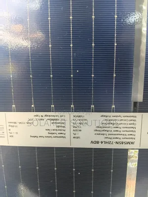 High-Efficiency 585W N-Type Bifacial Solar Panel