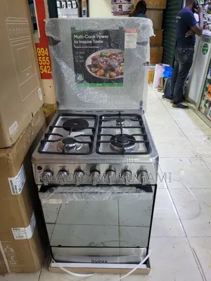 Syinix 60by 60 3+1 With Electric Oven Model:Q60GC5