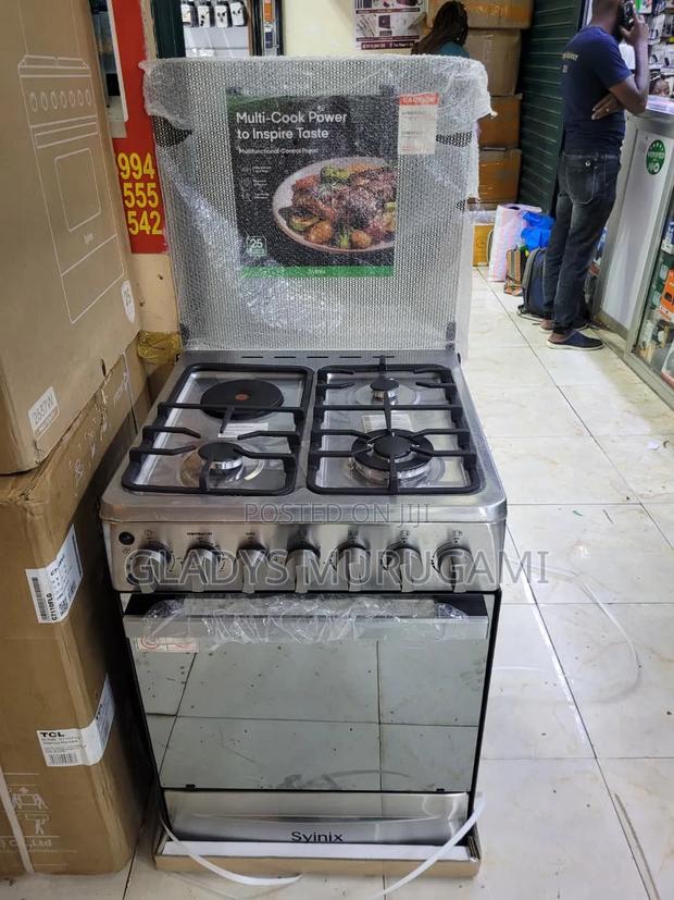 Syinix 60by 60 3+1 With Electric Oven Model:Q60GC5