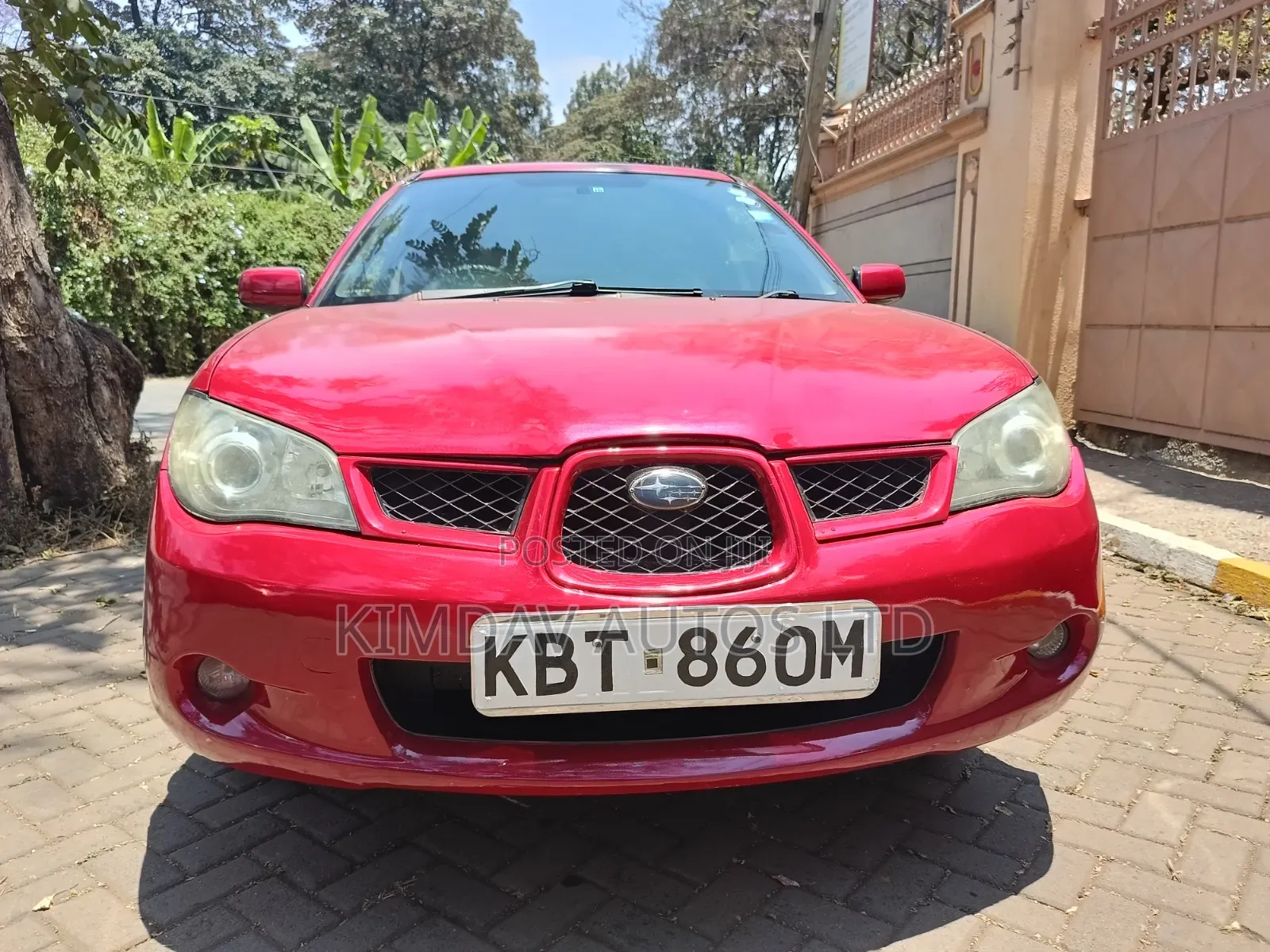 Subaru Impreza 2005 Red