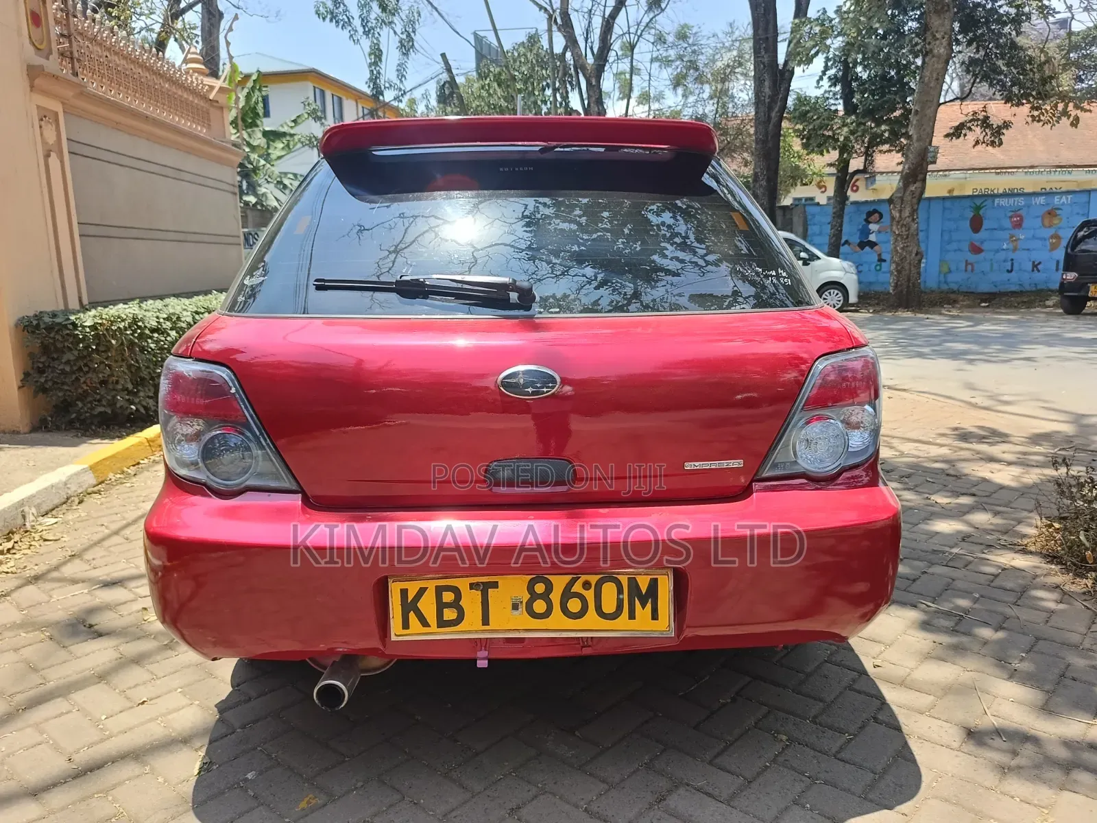 Subaru Impreza 2005 Red