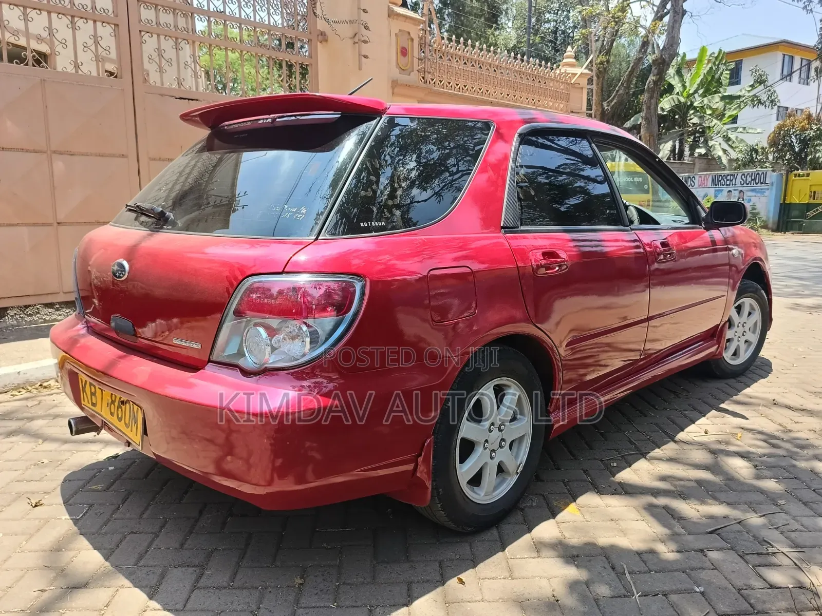 Subaru Impreza 2005 Red