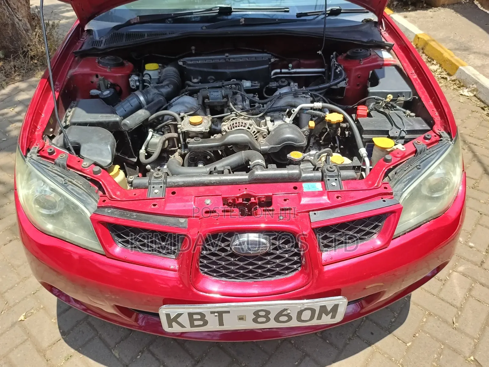 Subaru Impreza 2005 Red
