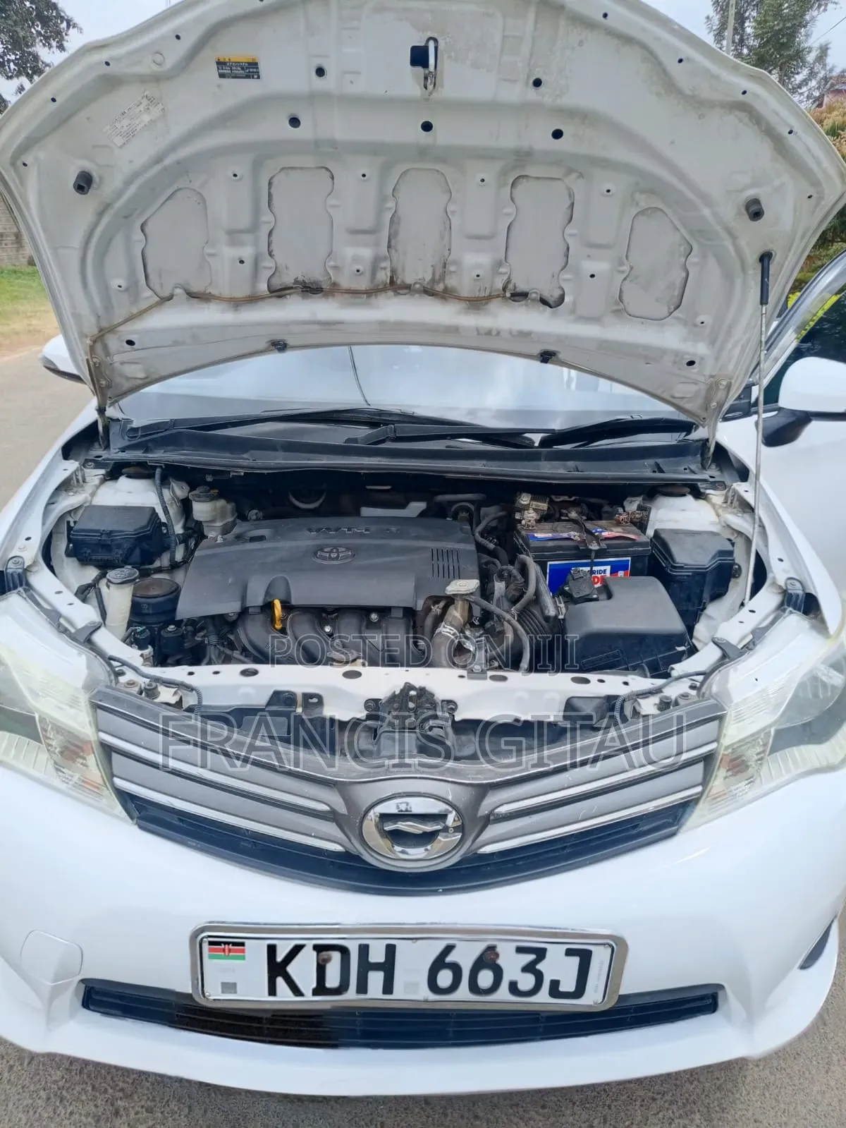 Toyota Axio 2015 White