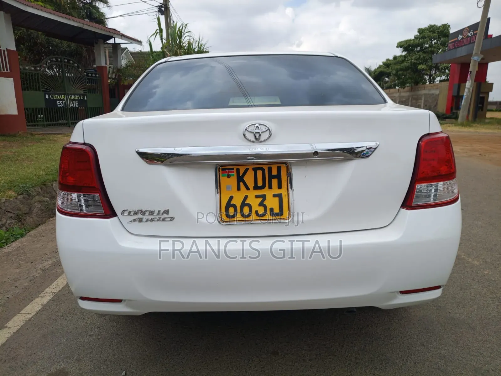 Toyota Axio 2015 White