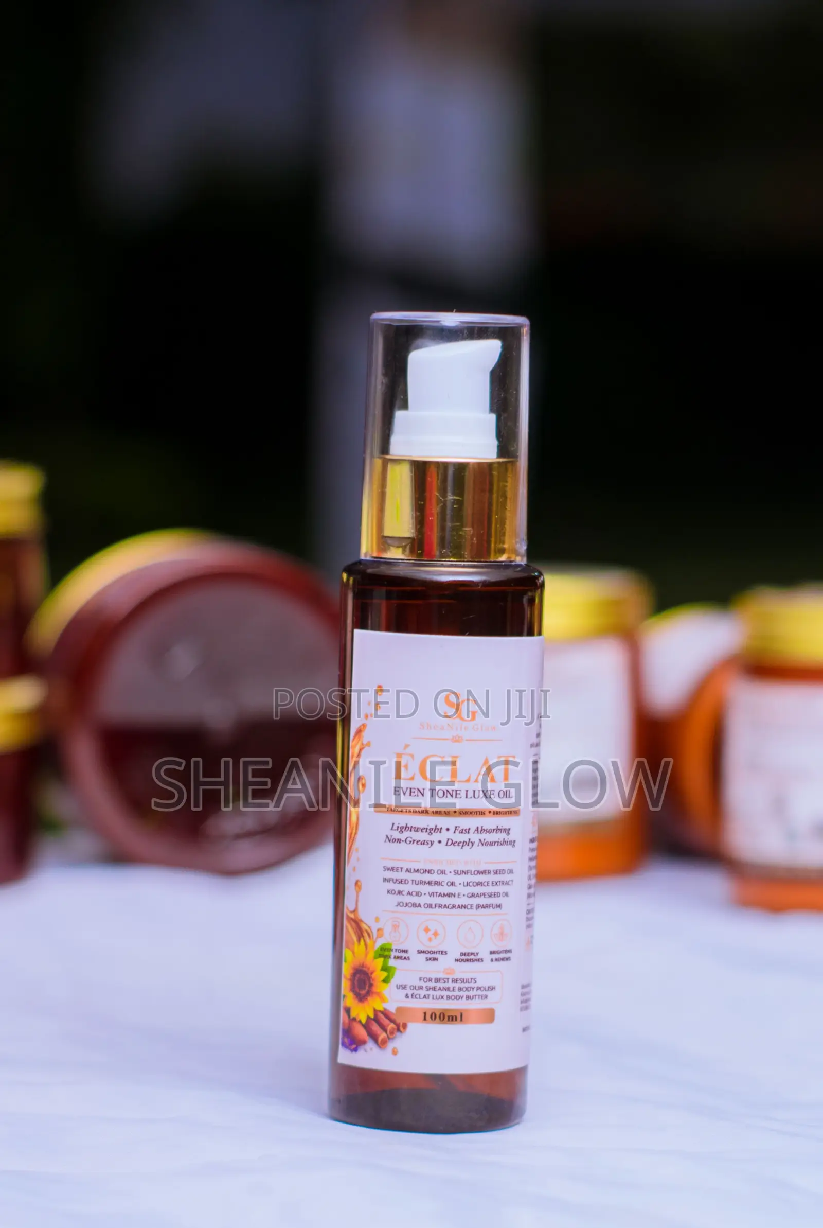 SheaNile Glow - ‘ECLAT Even Tone Body Oil