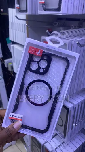 Transparent, Xundd MagSafe Phone Case Designed for iPhone 12 Pro Max.
