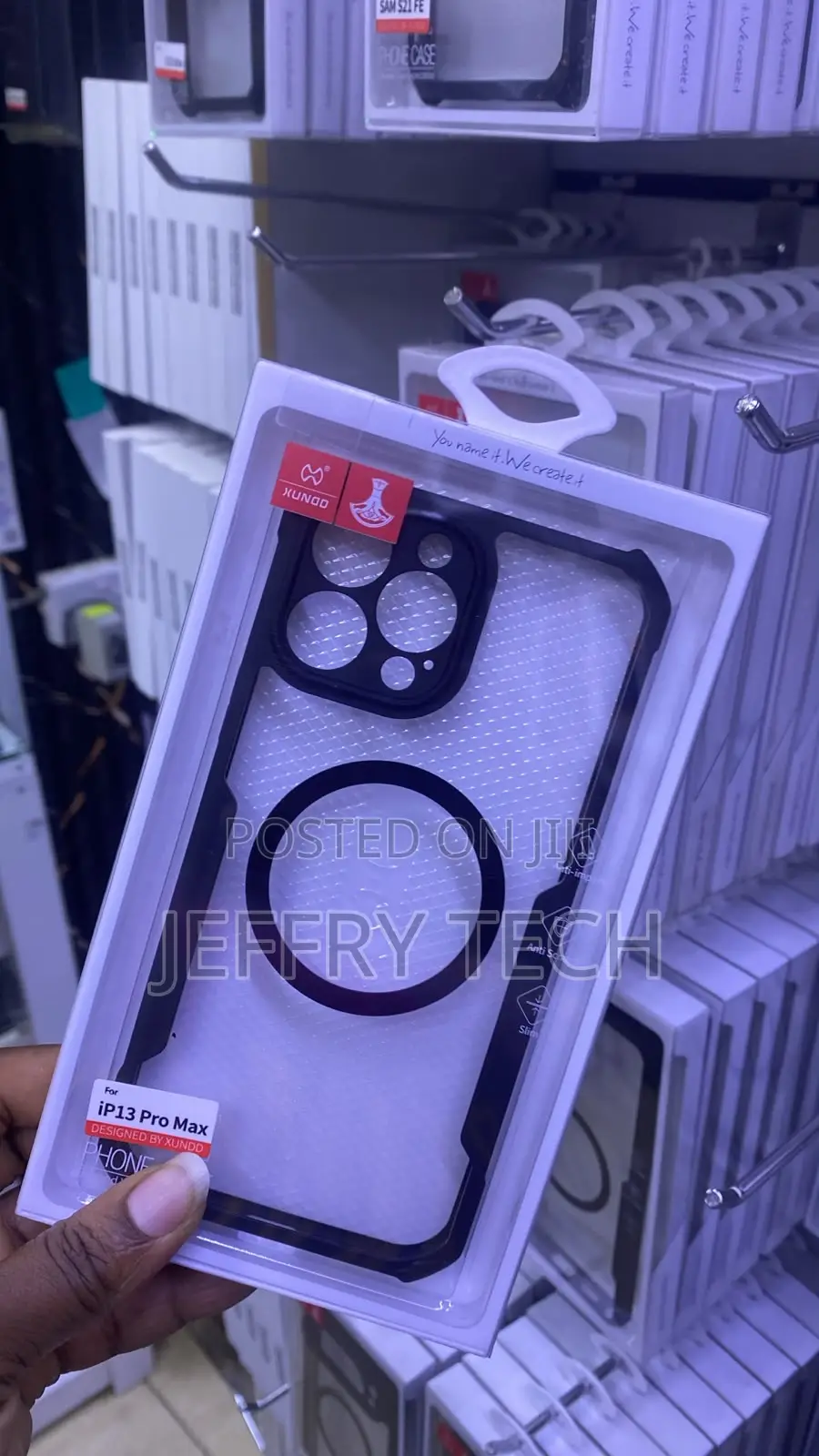 Transparent, Xundd MagSafe Phone Case Designed for iPhone 12 Pro Max.