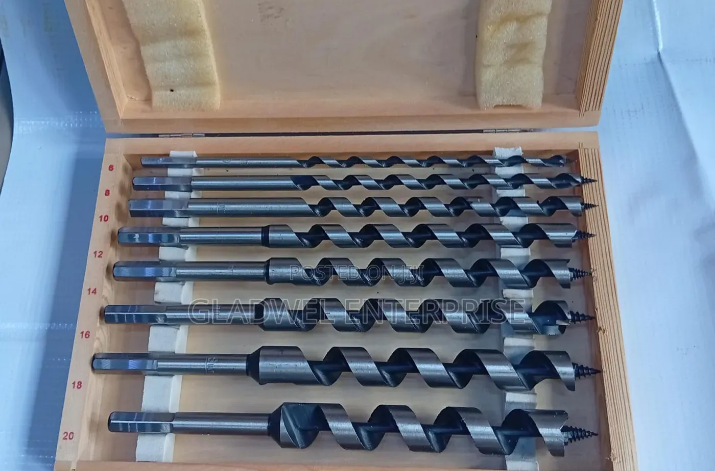 8psc Auger Bits