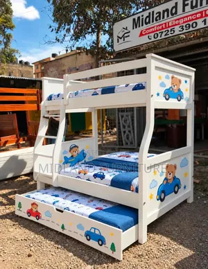 Double Decker Bed for Kids Available on Sale Pay on Delivery