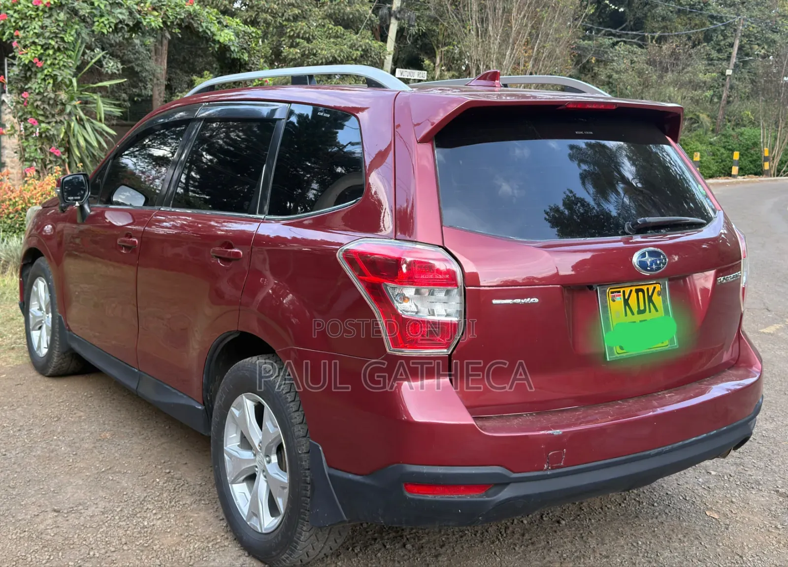 Subaru Forester 2015 Red