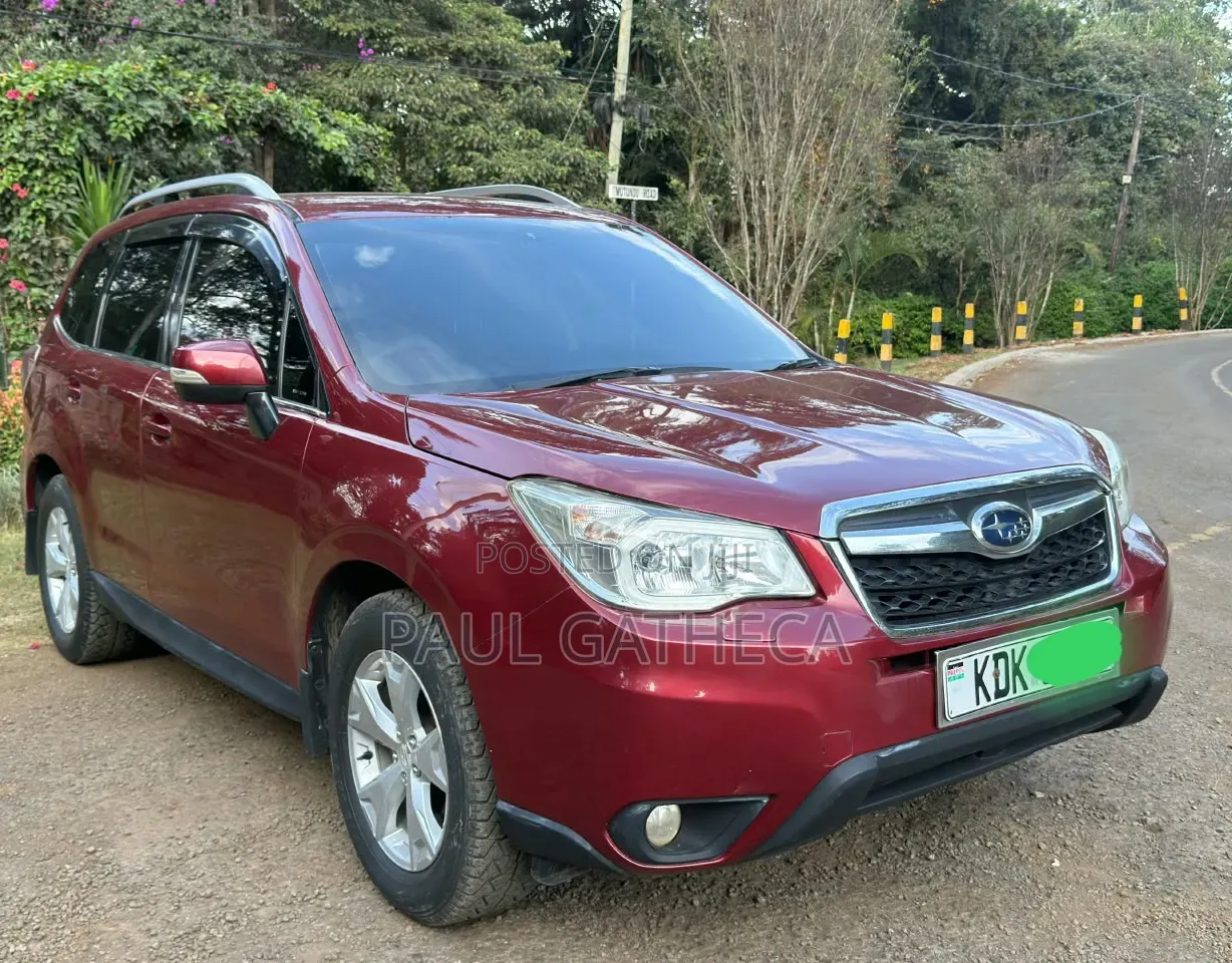 Subaru Forester 2015 Red