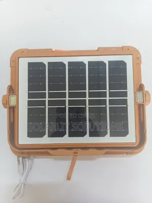 Portable Solar LED Light–Rechargeable Flood Light Power Bank (IP66)