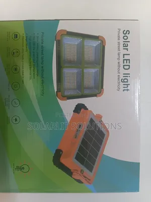 Portable Solar LED Light–Rechargeable Flood Light Power Bank (IP66)