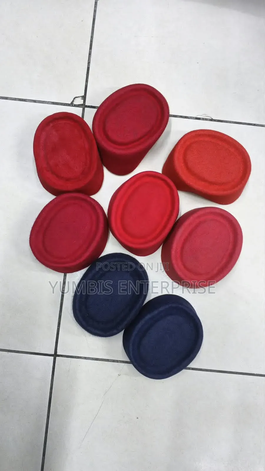 Red and Blue Oga Hats at 800 Only