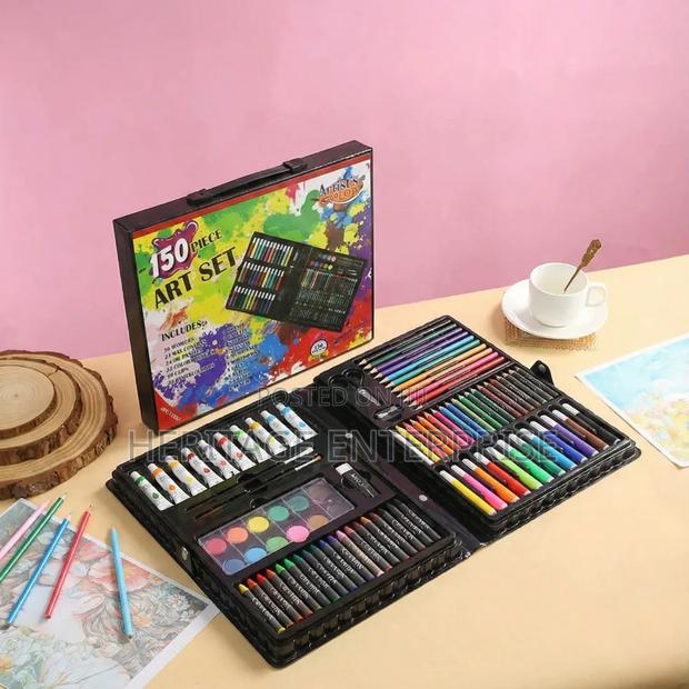 150-Piece Professional Art Paints Set - main view