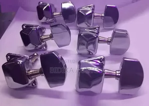 Chrome Guitar Tuning Pegs Machine Heads Set of 6