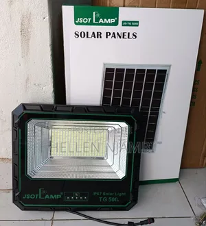 TG-500 Jsot Solar Floodlight 500watts- Comes With Solar Panel